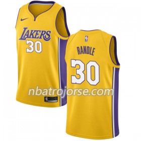 Män Los Angeles Lakers Tröja Julius Randle 30 Nike 2017-18 Guld Swingman